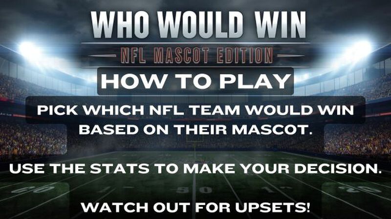 Who Would Win - NFL Mascot Edition